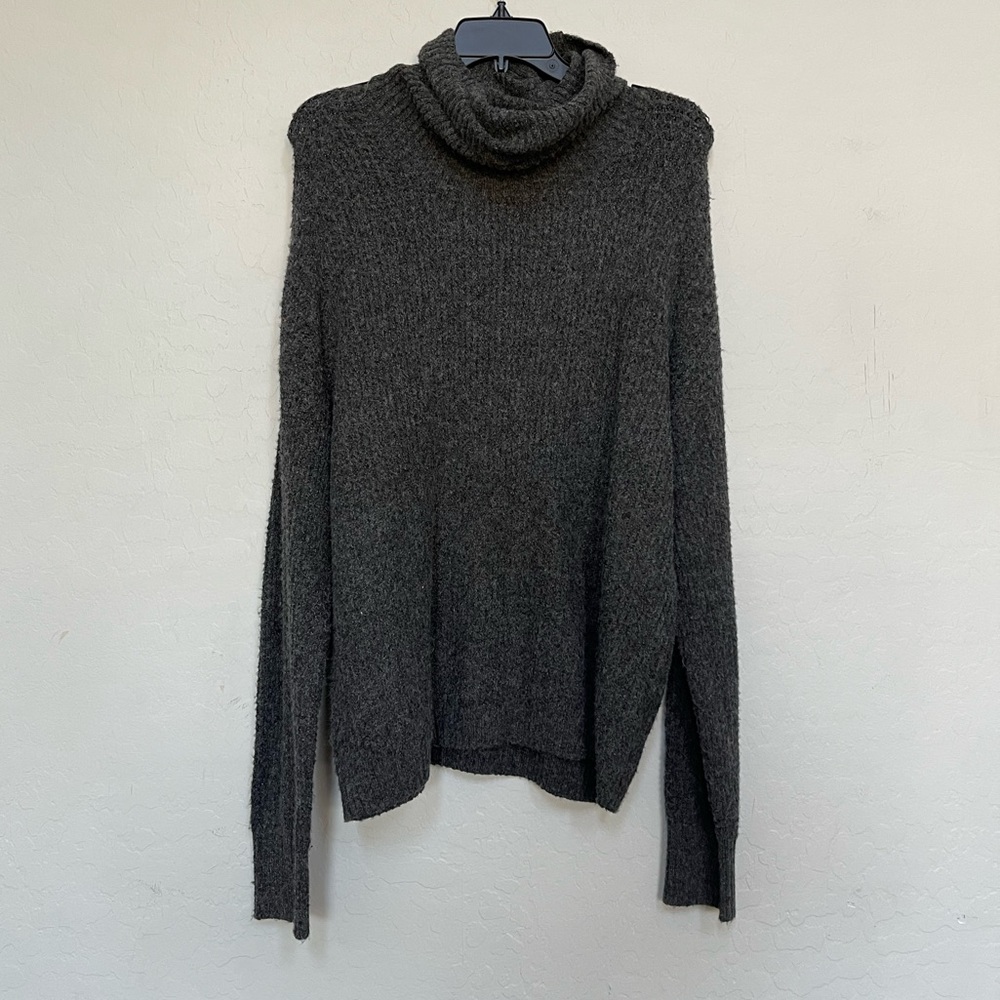 Abound Thermal Turtleneck Sweater In Grey size XL